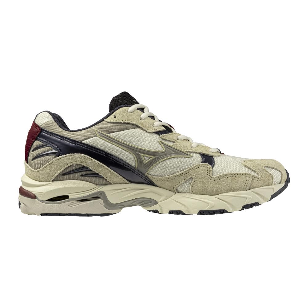 Mizuno Wave Rider 10 Casual Light Beige X Beige X Size 2E Sneakers, Gray, 23.0 Cm,