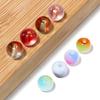 50Pcs Shiny Round Glass Beads 8mm Multicolor Lampwork Loose Spacer Beaded For Jewelry Making DIY Crafts Bracelet  Accessories