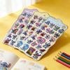 Cute Cartoon Disney Stitch 3D Resin Stickers Anime Themed DIY Scrapbooking Decoration Gifts Collectible Kids Toys Birthday Gift