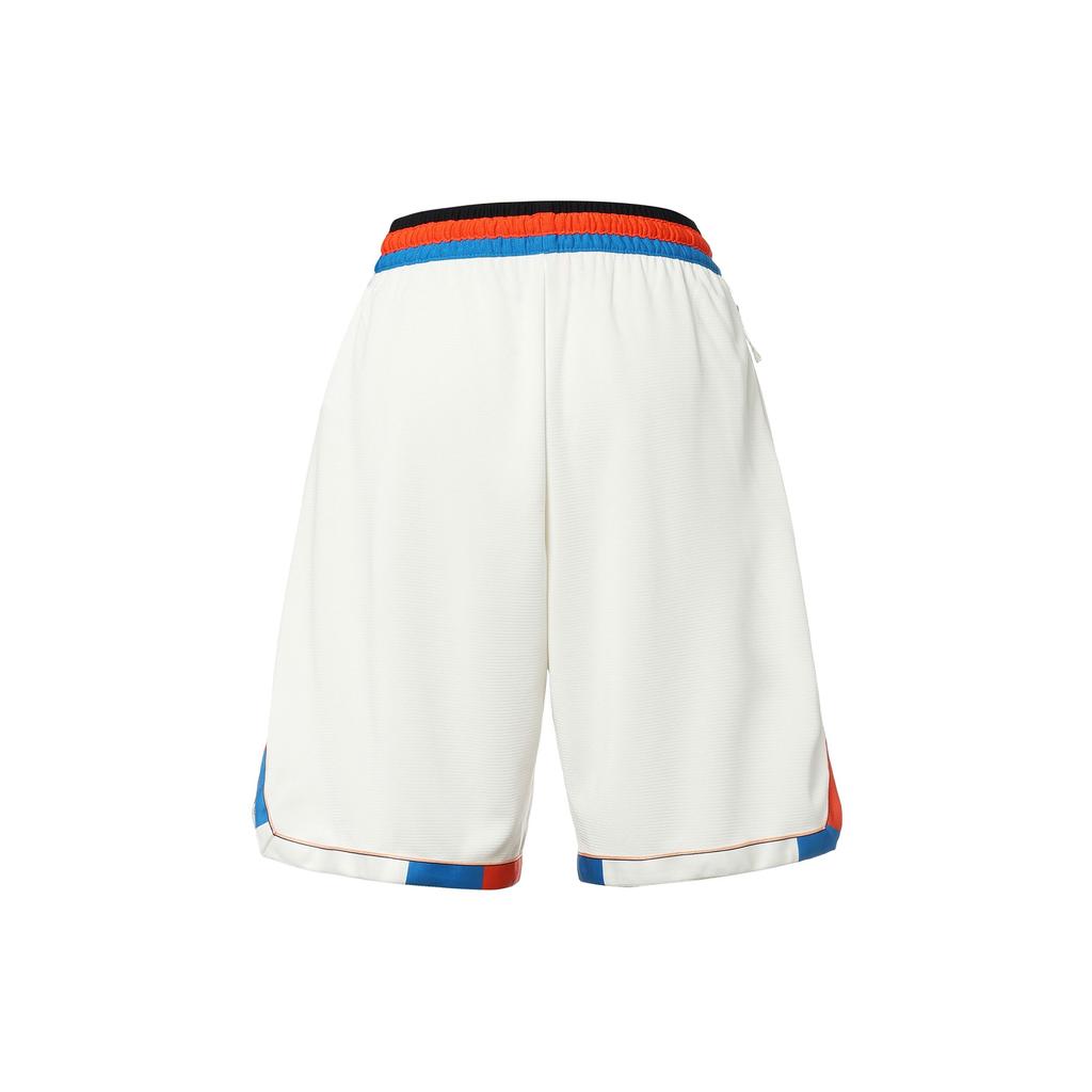 Nike Color-Block Drawstring Knit Shorts Men Bottoms White DA5845-133