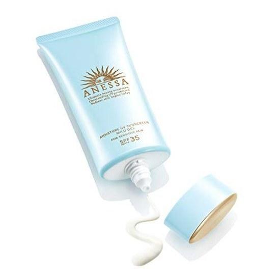 ANESSA 35-49 SPF Moisture UV Mild Gel N Sunscreen Fragrance-Free