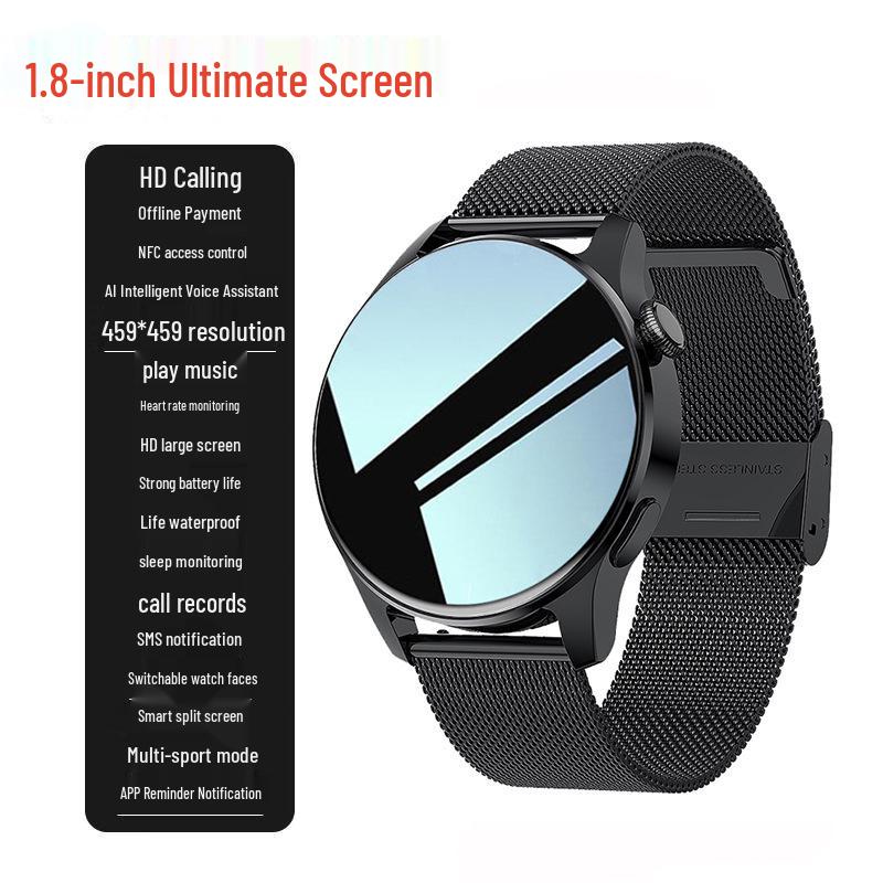 Montre connectée Watch8: Nouveau Multifonction Bluetooth, Étanche, Paiement NFC, Sports, Musique T05.