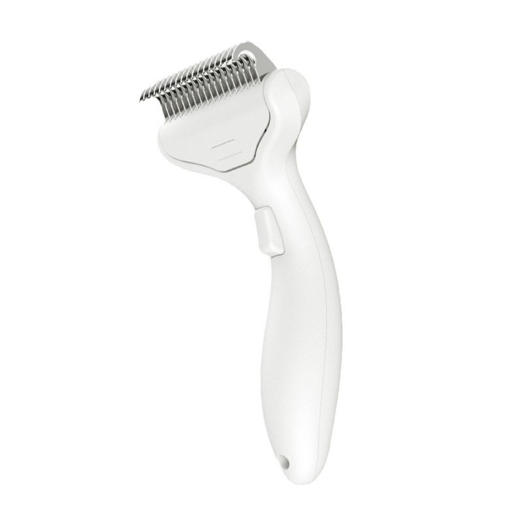 Pente de Nó para Animais de Estimação, Pente para Gatos, Pente para Pelos Soltos, Remoção de Pelos de Beleza, Pente para Animais de Estimação, Pente de Remoção de Pelos Soltos com Um Clique