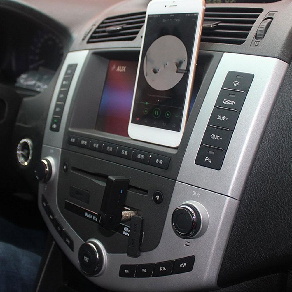 Tragbarer 3,5-mm-Drahtloser Auto-Bluetooth-Audioempfänger Stereo-Export Kompatibel Verschiedene Modelle Smartphone Tablet-Computer