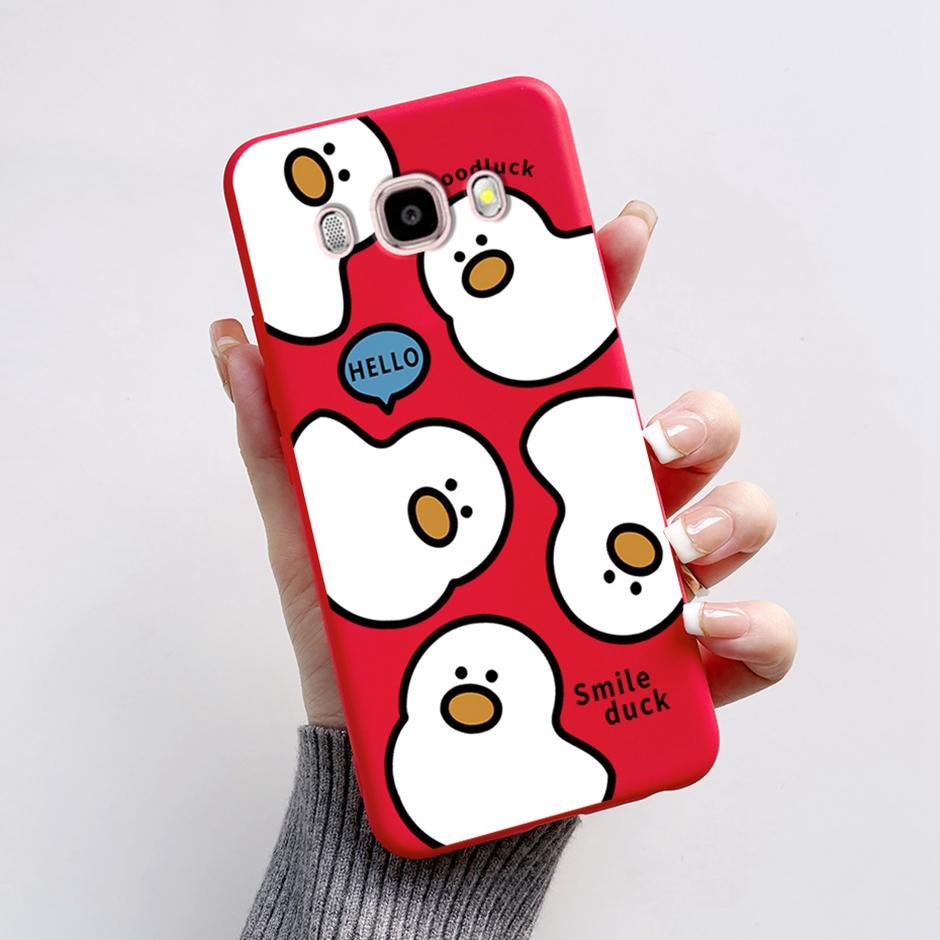 For Samsung Galaxy J7 2016 Novel Style Painting Back Cover Coque For Samsung Galaxy J7 2016 Cute CartoonThick Fashionable Shells