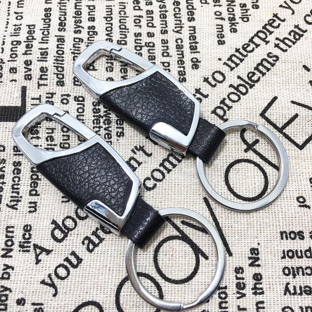 Personalized Men s Creative Metal Keychain with Logo Engraving – Anti-lost Car Accessory and Gift. 85*25