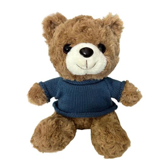 

Teddy Bear Plush Toy with Hoodie Soft Stuffed Animal for Christmas Gift Cartoon Huggable Plush Doll for Kids