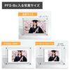 BBEST Acrylic Photo Photo Business Card Size X Photo Card Trading Card Business Acrylic Photo Frame Stand, Frame, Size/Instax (109 73mm), 4-Pack,