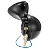 Car Styling Loud 300DB 24V Black Electric Snail Horn Air Horn Raging Sound For Car Motorcycle Truck Boat