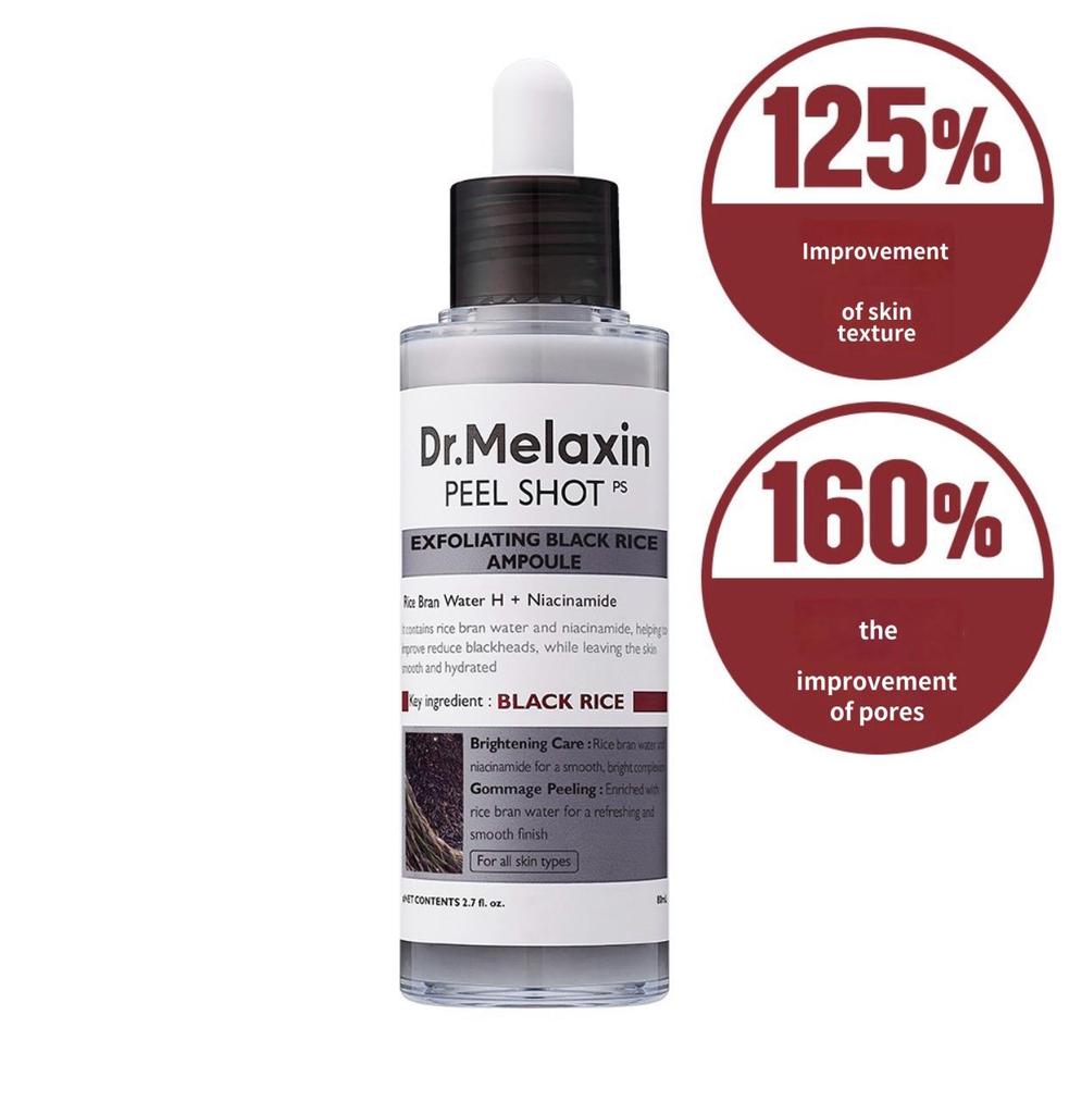 Dr. Melaxin Peel Shot PS Black Rice Exfoliant Ampoule  80ml
