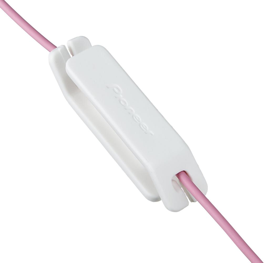 Pioneer Pink SE-CL532 In-Ear Earphones, (SE-CL532-P)