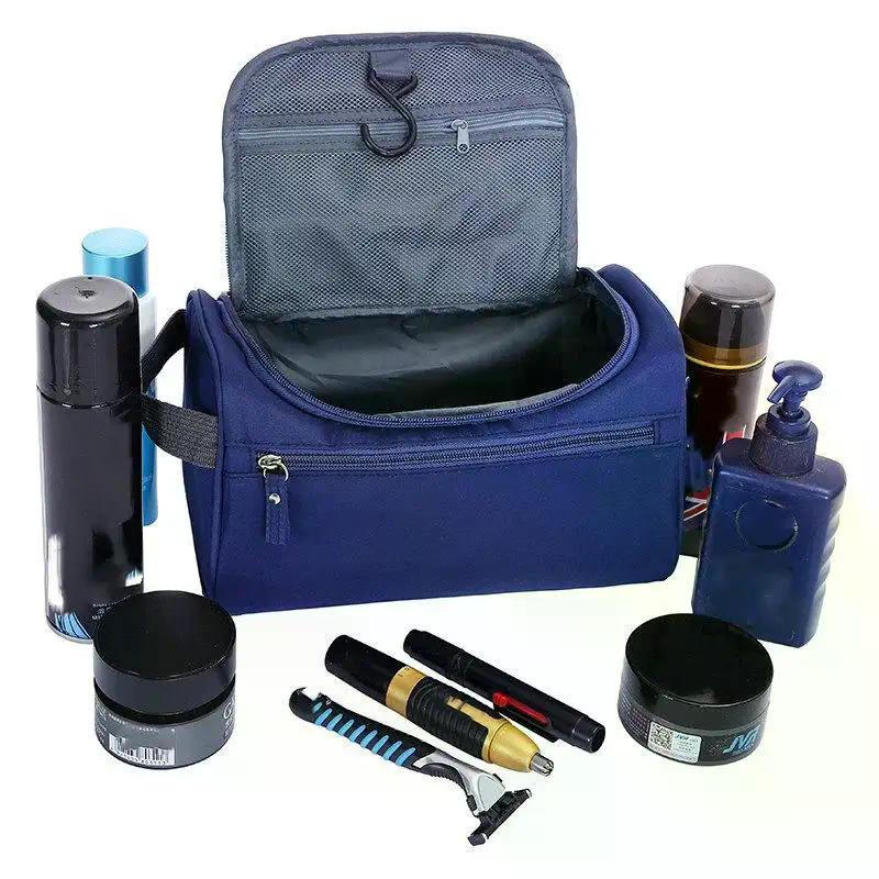 1Pcs Storage Travel Wash Pouch Zipper Man Women Waterproof Makeup Bag Cosmetic Bag Beauty Case Make Up Organizer Toiletry Bag