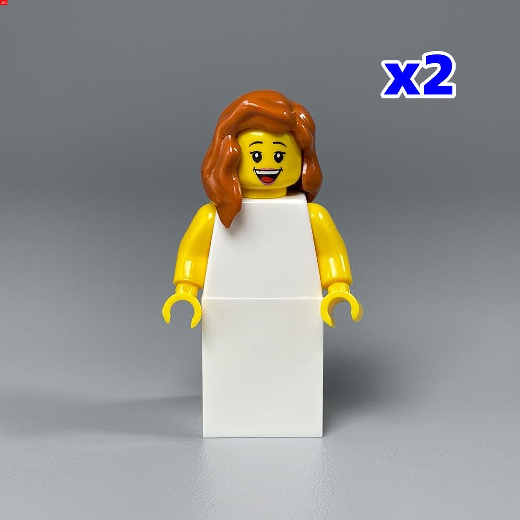 MOC Bricks Bride Bridegroom Little Boy Girl Woman Man Figure Model Building Blocks Assembled Toys Accessories Dolls For Children