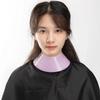 Silicone Stylist Cutting Collar Hair Dyeing Shawl Waterproof Neck Cape Wrap Cover Professional Barber Hair Shawl for Salon Use