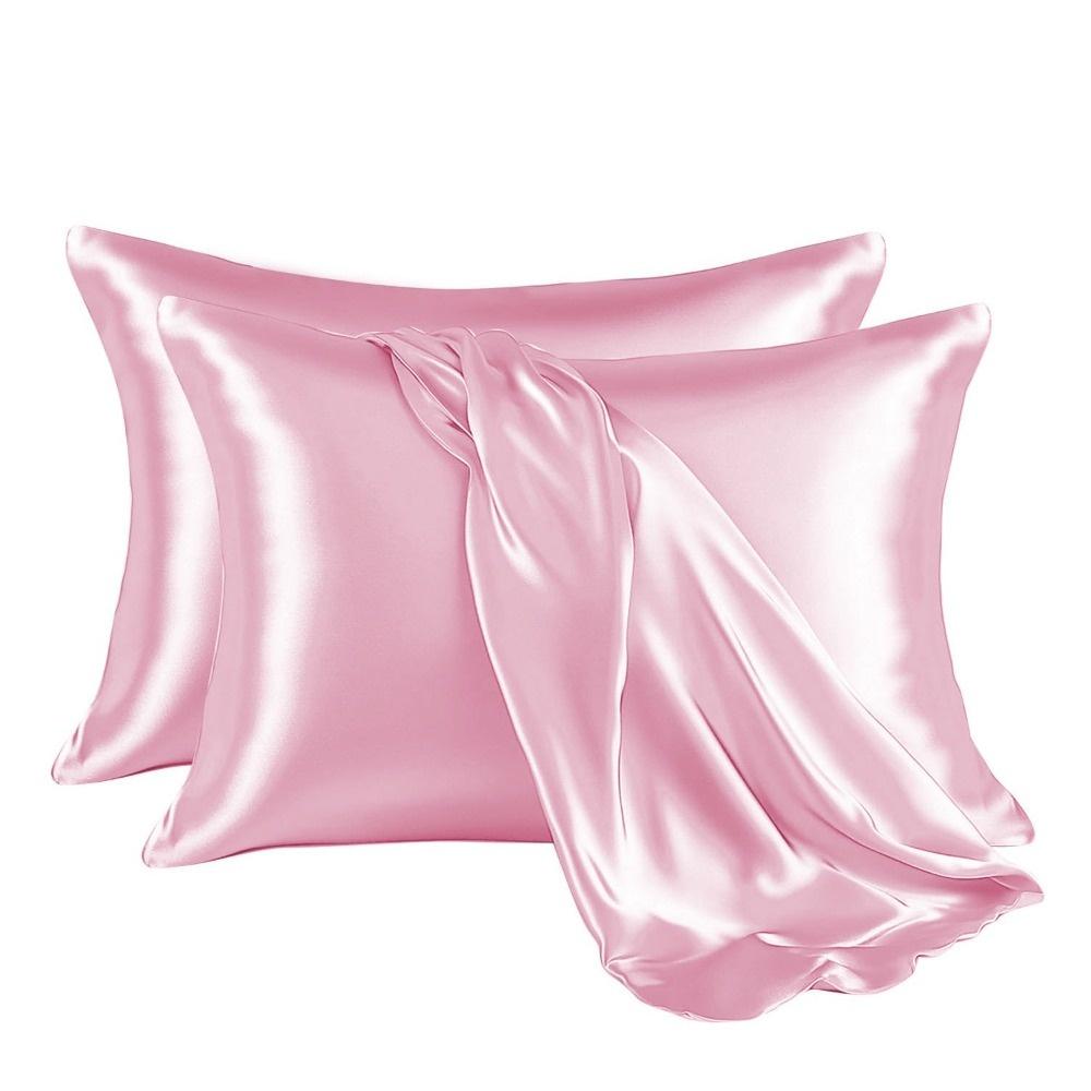 Soft Breathable Satin Pillow Cases Moisture-Wicking Silk Pillow Case Satin Pillowcase For Sleeping