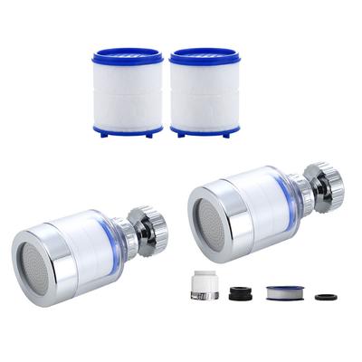 Faucet Water Filter Element Remove Chlorine Heavy Metals Filtered Showers Head Bath Filtration Purifier Soften Hard Water
