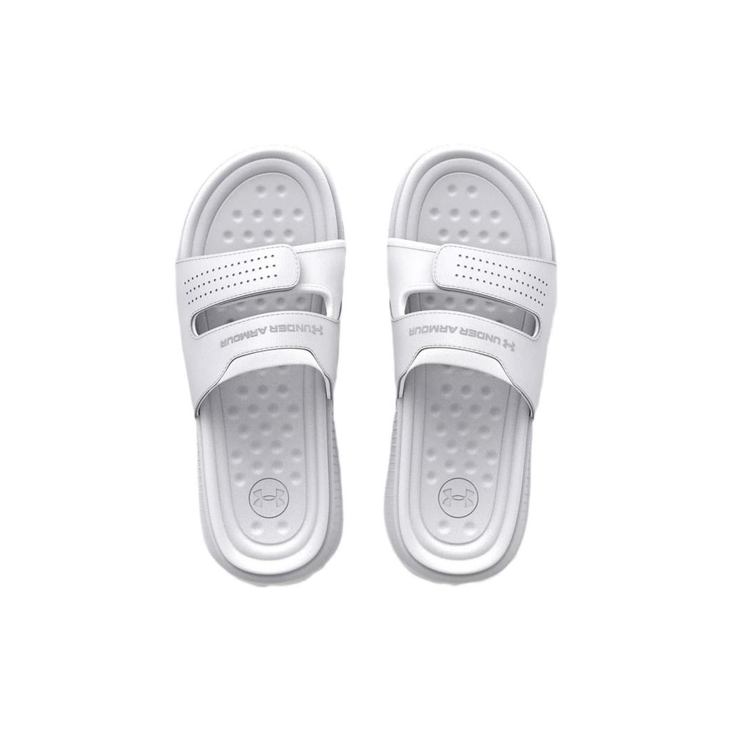 Under Armour Ansa Studio Slide 'White Halo Grey' Women's 3025045-101
