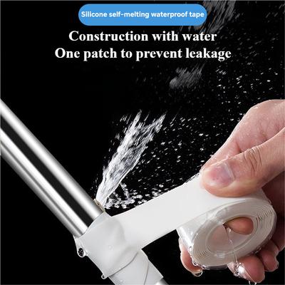 Self-adhesive Waterproof Tape Patch Bond Seal Repair Stop Leak Proof Adhesive Tape for Bathroom Kitchen Shower Water Pipe Repair