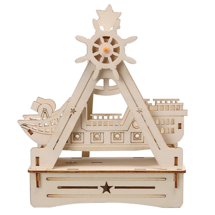 

Наука и технологии Мелкое производство Мелкое изобретение Пиратский корабль Студент Самодельный материал Сборка Игрушка Наука Мелкий эксперимент Учебное пособие древесина