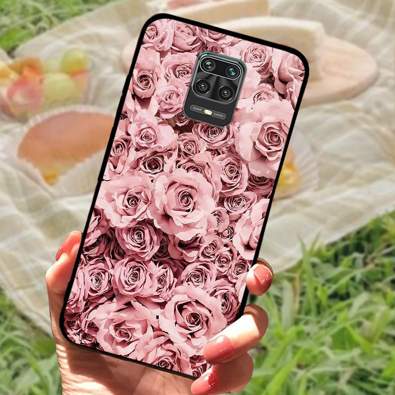 For Xiaomi Redmi Note 9 Cases Soft TPU Silicon Cartoon Phone Back Cover On Redmi Note 9 Pro Coque Note 9s Note 9 s Bumper Fundas