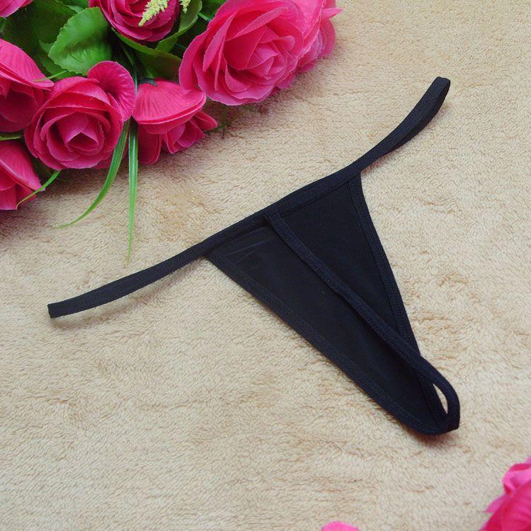 Sex panties milk silk sex lace-up panties sexy low waist seduction adult T-pants