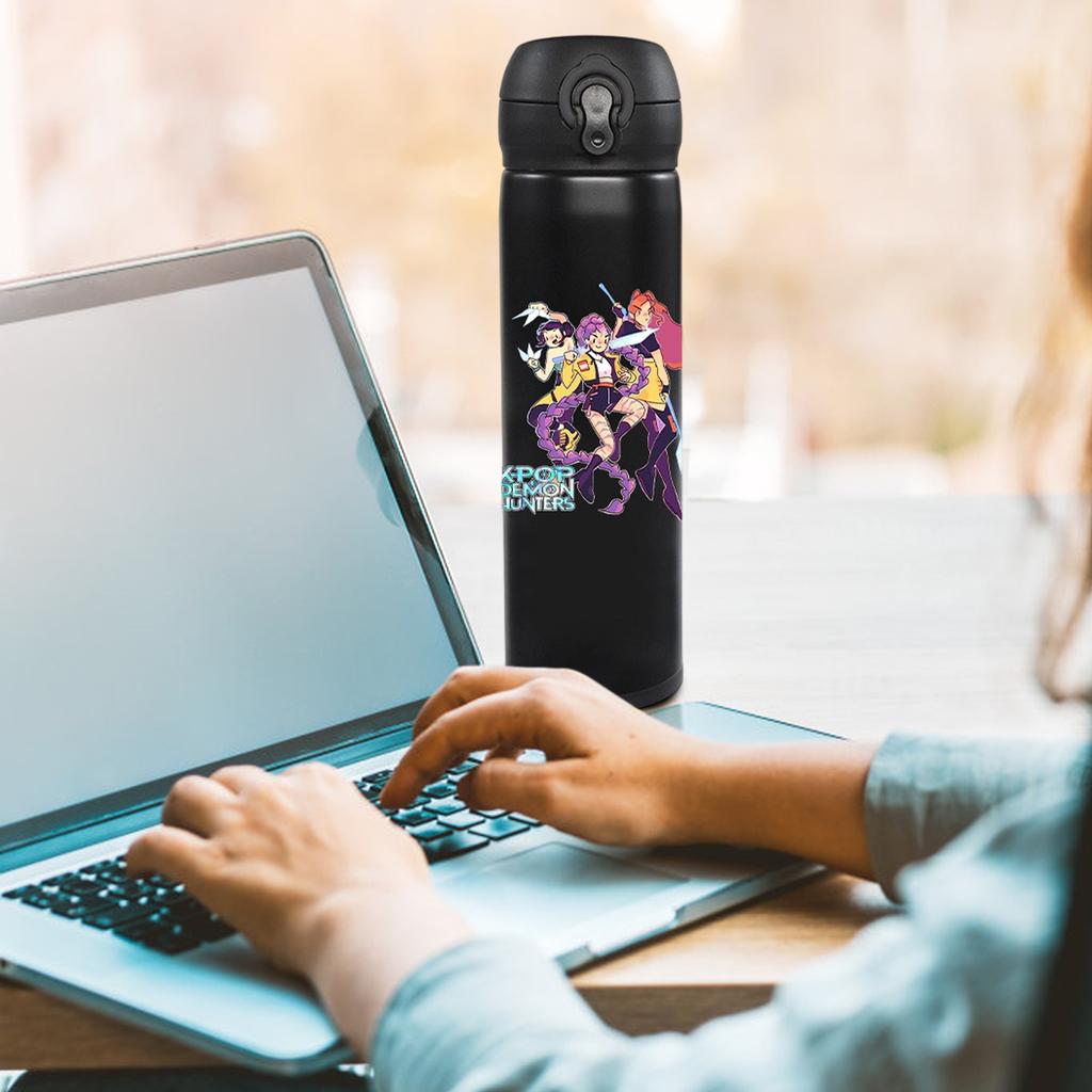 500ml Stainless Steel Bounce Cup Car Cup