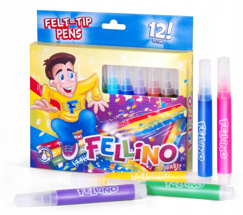 Fellino markers 12 COL. camet A'2