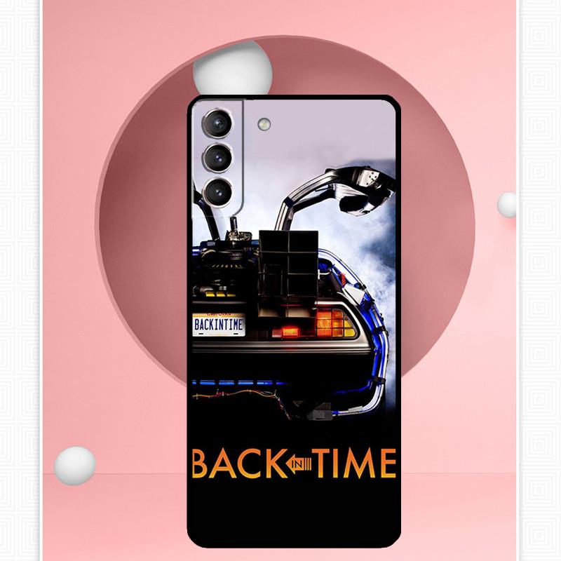 

Back To The Future Time Machine Case For Samsung Galaxy S25 Ultra S20 S21 S22 S23 S24 Plus S9 S10 S24 FE S25 FE Cover Funda Galaxy S23 Plus