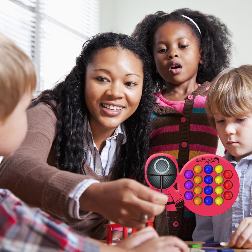 Schiebespielzeug, Blasen-Sensorikspielzeug zur Angst- und Stressreduktion, Spielzeug