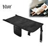 Adjustable Seat Pad Toddler Airplane Bed, Portable Extender, Kids Soft Velvet Travel Flight Gear Foldable Leg Rest for Long Flights, 31.1 x