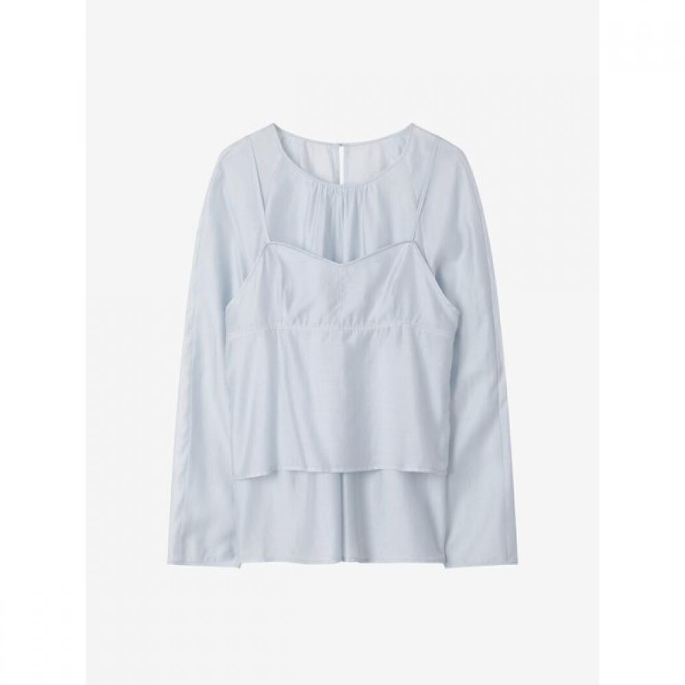 Cc Collect. Bustier Layered Blouse C253msc006