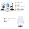 Latest 40KHz Ultrasonic Cavitation Vacuum Beauty Machine Skin Tightening Slim Silhouette Home Use Ergonomic Design