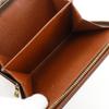 LOUIS VUITTON Porto Papie Zip Bi-Fold Wallet M61207 Brown Monogram canvas Women Used