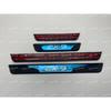 For CX9  Auto Accessories Door Sill Scuff Plate Pedal Trim Stainless Steel Car Sticker Threshold Protector Cover Styling