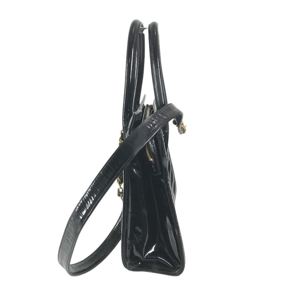CHANEL vintage V-Stitch 2WAY Bag Cocoball Shoulder Bag Hand Bag Tote Bag