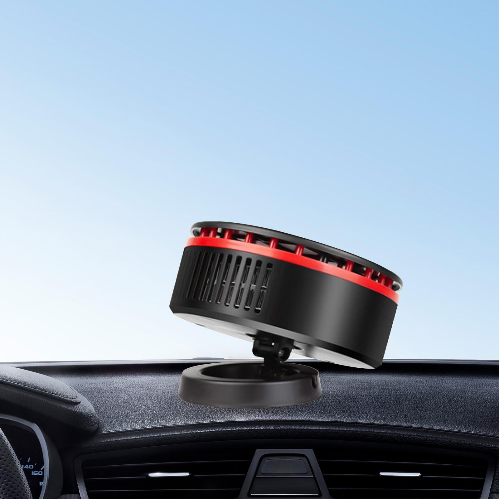 

12 В автомобильный обогреватель с вентилятором, высокопроизводительный обогреватель лобового стекла и дефростера красный