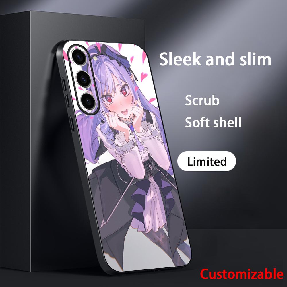 Vivian cool game girl pattern Phone Case For Samsung Galaxy S26 S25 S24 S23 S22 S21 Plus Ultra Note20 Soft Black