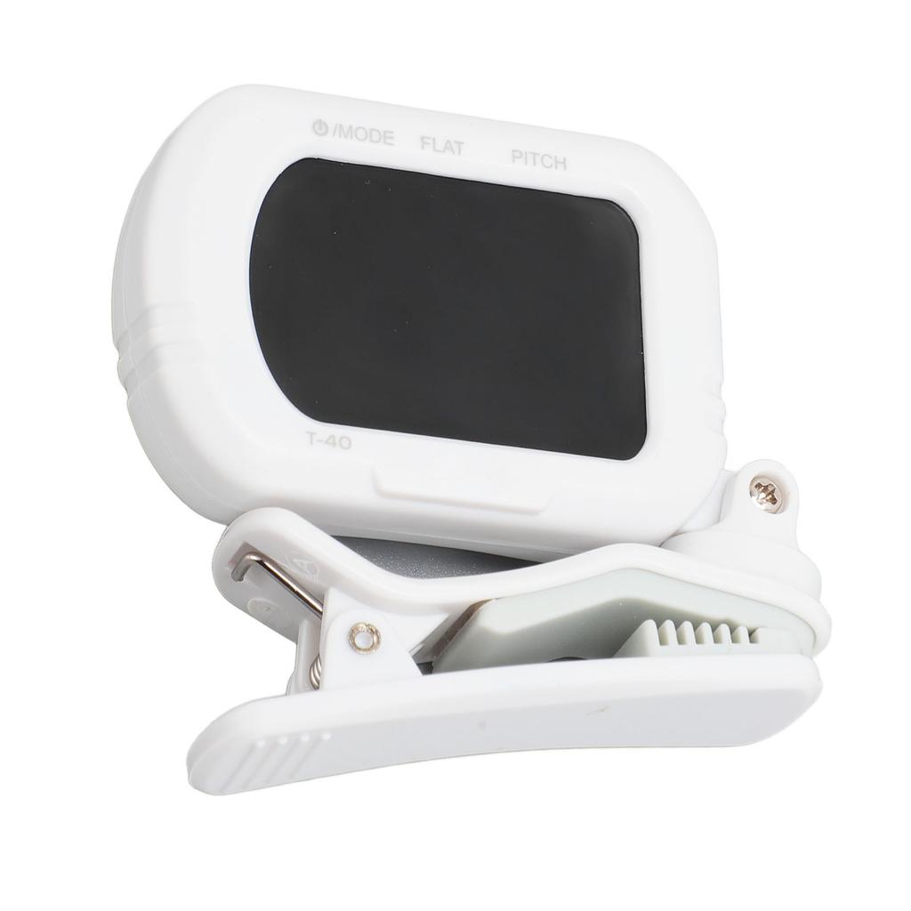 Clip On Tuner with LCD Digital Display Clip On Electronic Tuner for Acoustic Guitar Electric Guitar