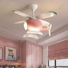 Creative and Simple New LED Helicopter Airplane Fan Chandelier Children's Bedroom Ceiling Fan Lamp