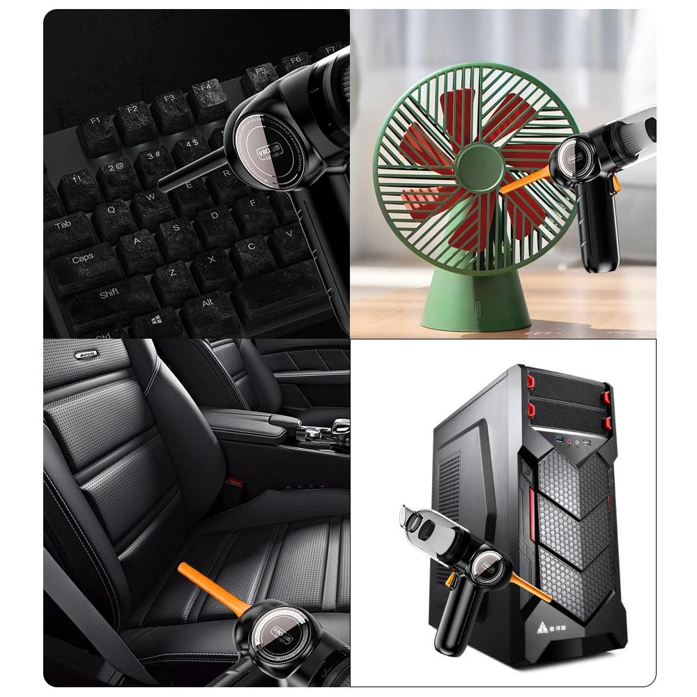 2024 Original 12000PA Wireless Car Vacuum And Home Cleaner Dual-Purpose Two In One Suction And Blowing Integrated Cleaner for Home Appliance