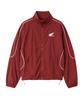PHYPS MOTORCYCLE Basic Logo Nylon Track Jacket Red