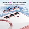 Coque de Protection - BOOLING - Samsung Galaxy A17 5G/4G - Anneau Magnétique - Rose - 2 Verres Trempés