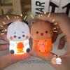 1 Piece Cute Cartoon Panda Bubu And Dudu Key Chain  Can Say I Love You Bubu And Yier Voice Toys Backpack Pendant Couple Gifts