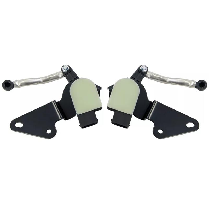 ATT-1Pair 4-Pins Rear Suspension Height Level Sensor Bracket For Dodge Ram 1500 2013 2014 56029617AC 56029618AC 56029618AB Black Silver
