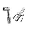 Grease Coupler Adapter High Pressure Right Angle Three Jaw Locking Tool for Tight Spaces Farm Truck Maintenance