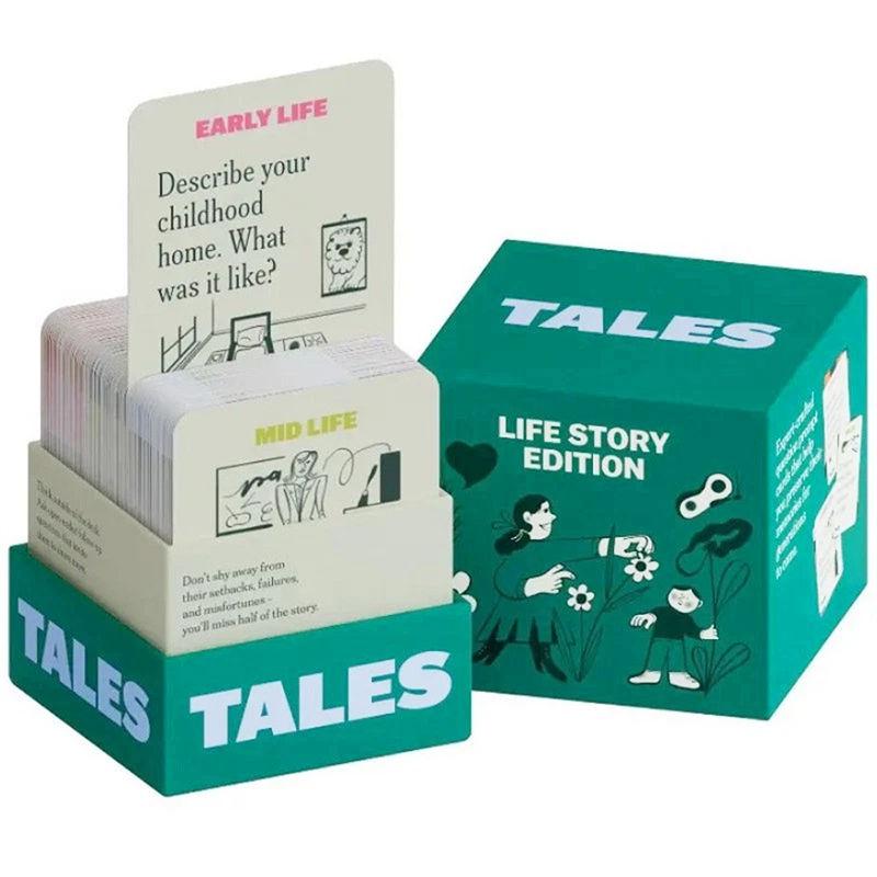 150 Gesprächsanregekarten Lebensgeschichte Edition Familiengeschichten Treffen Party Kartenspiel