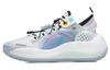 BADFIVE Vintage Basketball Shoes Women's Low Top Standard White/Ivory AGBR042-1