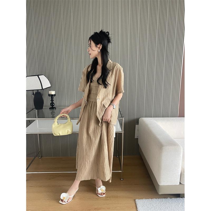 2025 new floral herringbone high-heeled cool slippers