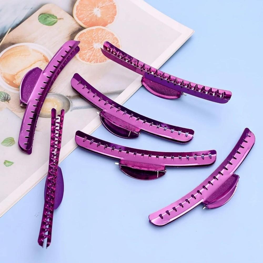 6Pcs Durable Wave Hair Clips Aluminum Alloy Hair Fixed Hairclips New Barber Hair Clip Makeup