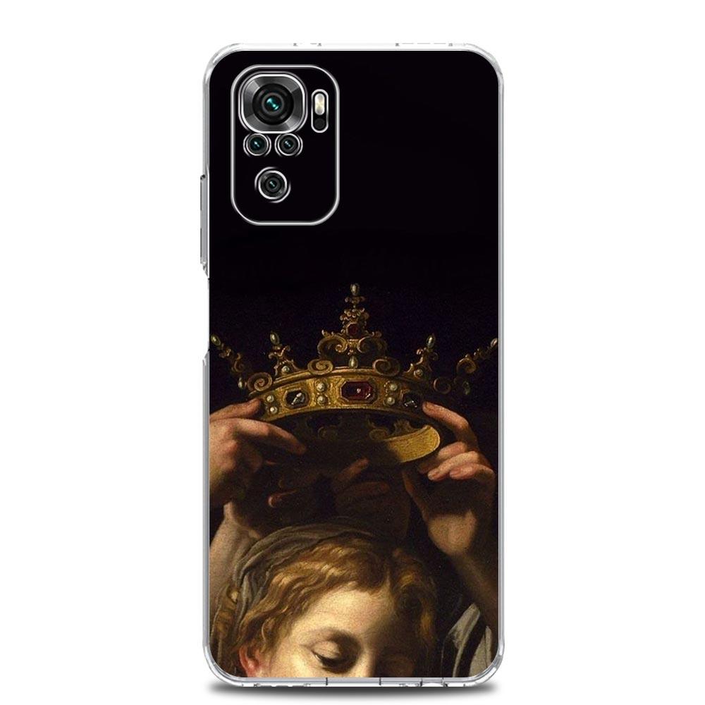 Renaissance-Kunst Gemälde Weiche Handyhülle für Xiaomi Redmi Note 15 14 13 12 4G 10 11 Pro Plus 5G 14C 13C 12C 10C 9A Hülle